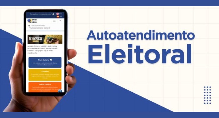 Plataforma on-line permite solicitar o título de eleitor, consultar a situação eleitoral, entre ...