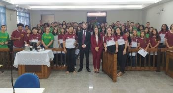 Cerca de 80 alunos participaram da ação