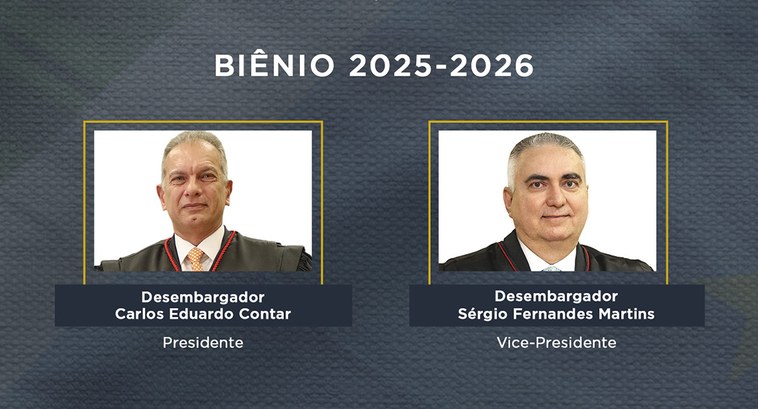 Magistrados irão atuar no biênio 2025-2026