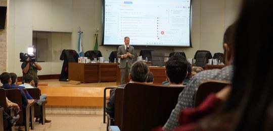 Audiência contou com a participação de representantes dos partidos políticos, das coligações e d...