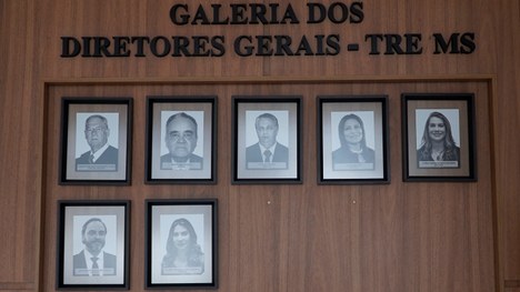 Galeria com as fotografias dos Diretores-Gerais do TRE-MS.