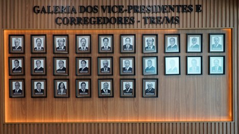 Galeria com as fotografias dos Vice-Presidentes e Corregedores do TRE-MS.