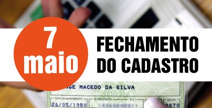 Fechamento do Cadastro Eleitoral — Tribunal Regional Eleitoral do